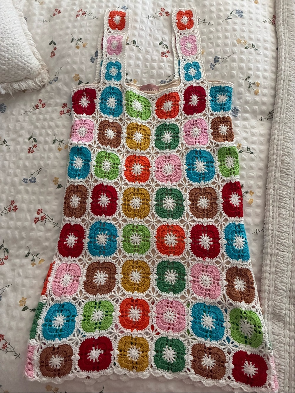 Show Me Your MuMu Tara Crochet Mini Dress - Picture 2 of 6